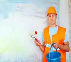Pintura Granfino em São Roque com andaime